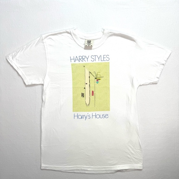 🎶 Harry Styles Comfort Colors Harry’s House Concert T Shirt Medium M NWOT 🎵 - Picture 1 of 3